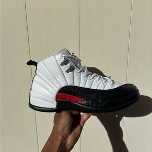 Jordan Sneakers White Black Red